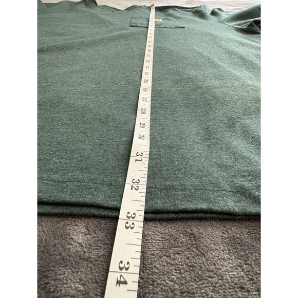 Carhartt Men's K87 Pocket T-Shirt 2XL Green Loose Fit Workwear - Picture 9 of 9